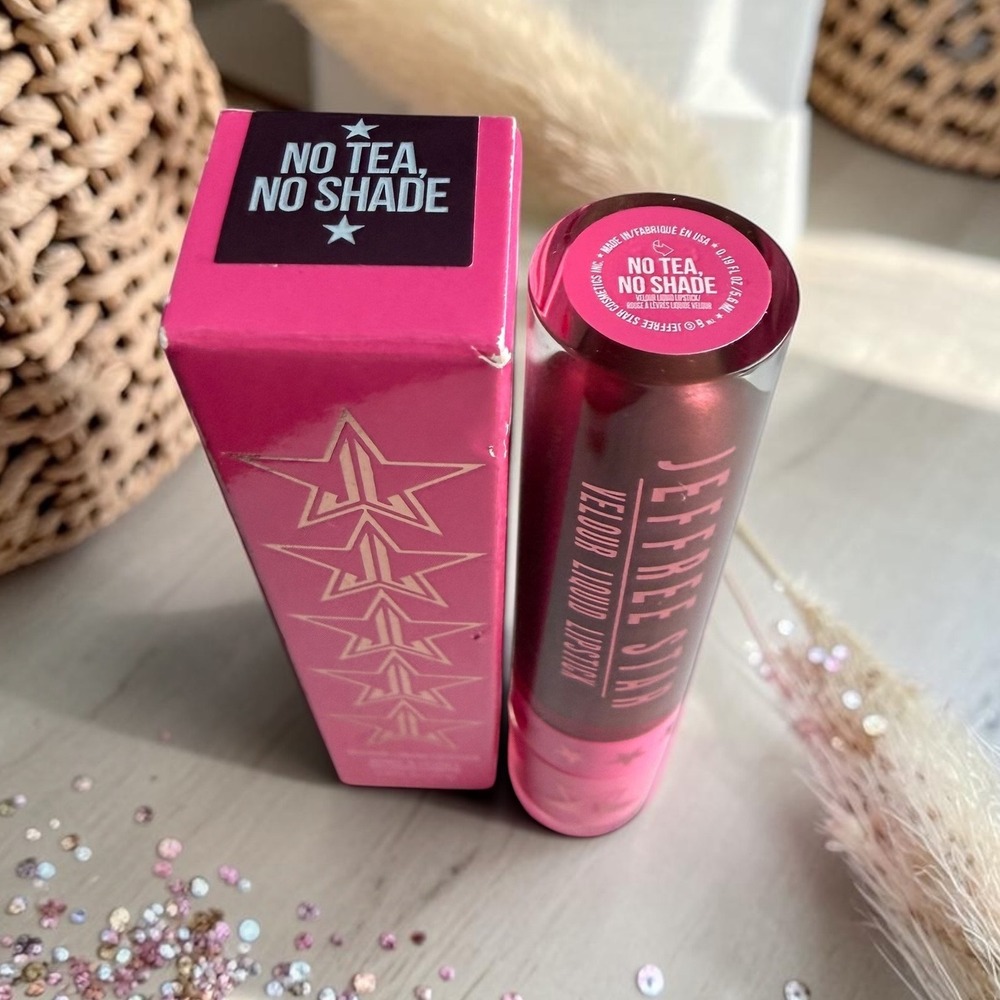 Jeffree Star Cosmetics - Velour Liquid Lipstick - "No Tea No Shade" - *NIB* - Picture 5 of 9